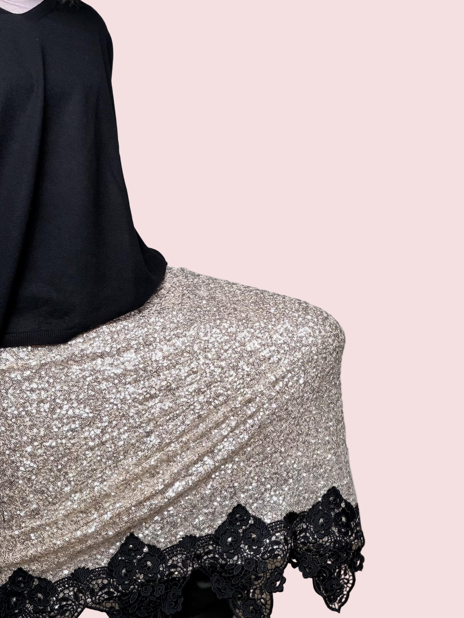 DEJA VU - GONNA GONNA SHINE & LACE A25DL302/ PLATINO DEJA VU 