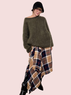 GONNA TARTAN SWING S38M1496/ FANTASIA CHECK SOUVENIR 