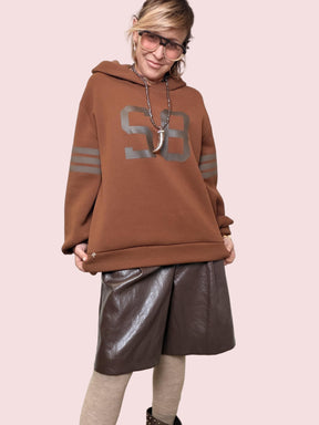 PHILIA LOFT - FELPA  SPORTY CHIC 58 R01Y0470/ TABACCO PHILIA LOFT 