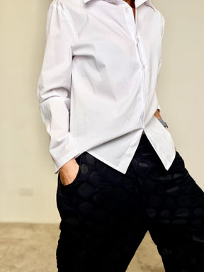 FEMALE - Pantalone  Bubble 6569/ NERO FEMALE 