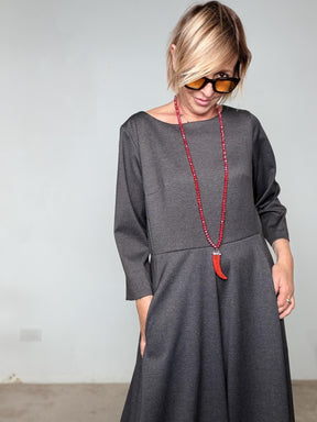 SUSY STAR - Tuta check ST88496BAG/ MORO SUSY STAR 