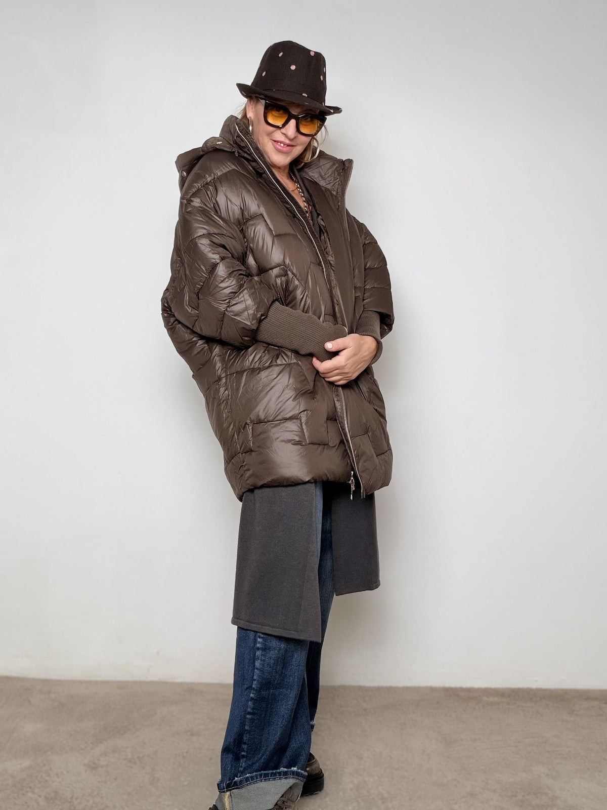 DEJA VU - Piumino Soft Cloud moro A25SO606/ MORO DEJA VU 