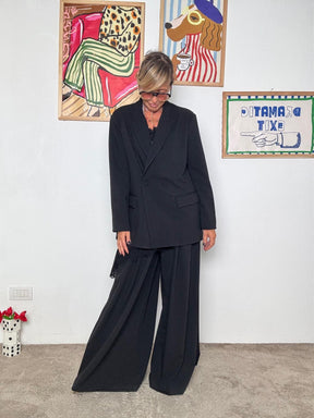 FEMALE - Giacca doppiopetto donna  eleganza moderna e versatilità senza tempo 9944/ NERO FEMALE 