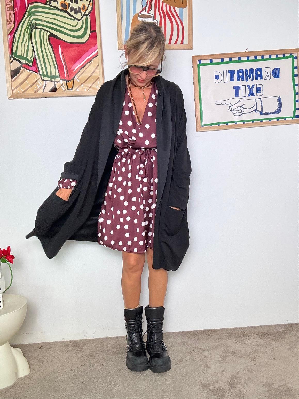 FEMALE - Giacca Passepartout Urbana  Oversize e Senza Tempo nera 33195TCB/ NERO FEMALE 