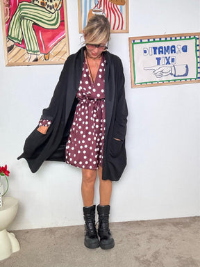 FEMALE - Giacca Passepartout Urbana  Oversize e Senza Tempo nera 33195TCB/ NERO FEMALE 