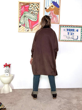 FEMALE - FEMALE - Giacca lunga vino  Morbida, versatile e dallo stile casual chic 33195KQJP/ VINO FEMALE 