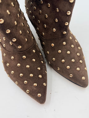 DIVINE FOLLIE - TRONCHETTO GOLDY STUDS AISHA2470/ MORO SUE DIVINE FOLLIE 