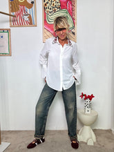 SOUVENIR - Camicia Drama Queen  Dettagli che fanno scena T38R0153/ PANNA SOUVENIR 