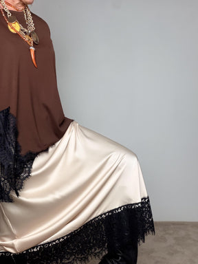 SUSY STAR -Gonna Satin Lace SABBIA STLS1912/ SABBIA SUSY STAR 