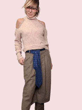 PHILIA LOFT - BERMUDA IN LANA P01P0844/ CAMMELLO PHILIA LOFT 