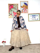 FEMALE - Gonna Lunga Plissé Effetto Stropicciato  Libertà di Movimento, Stile Naturale BEIGE W5852/ BEIGE FEMALE 