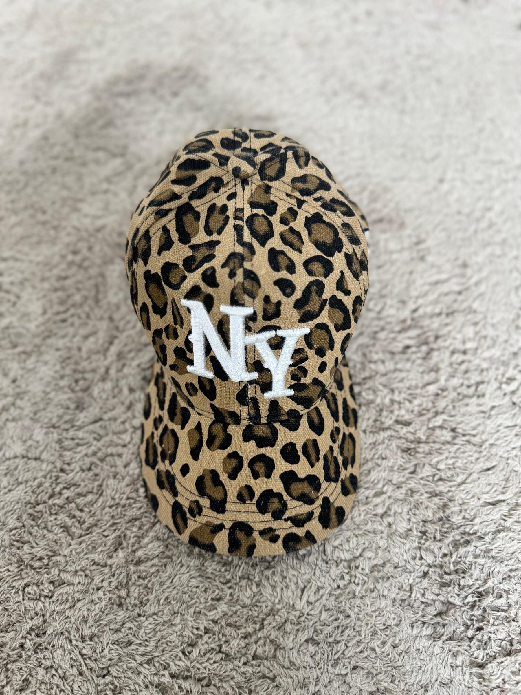 FEMALE - Cappello con stampa animalier e ricamo NY NEW YORK/ ANIMALIER FEMALE 