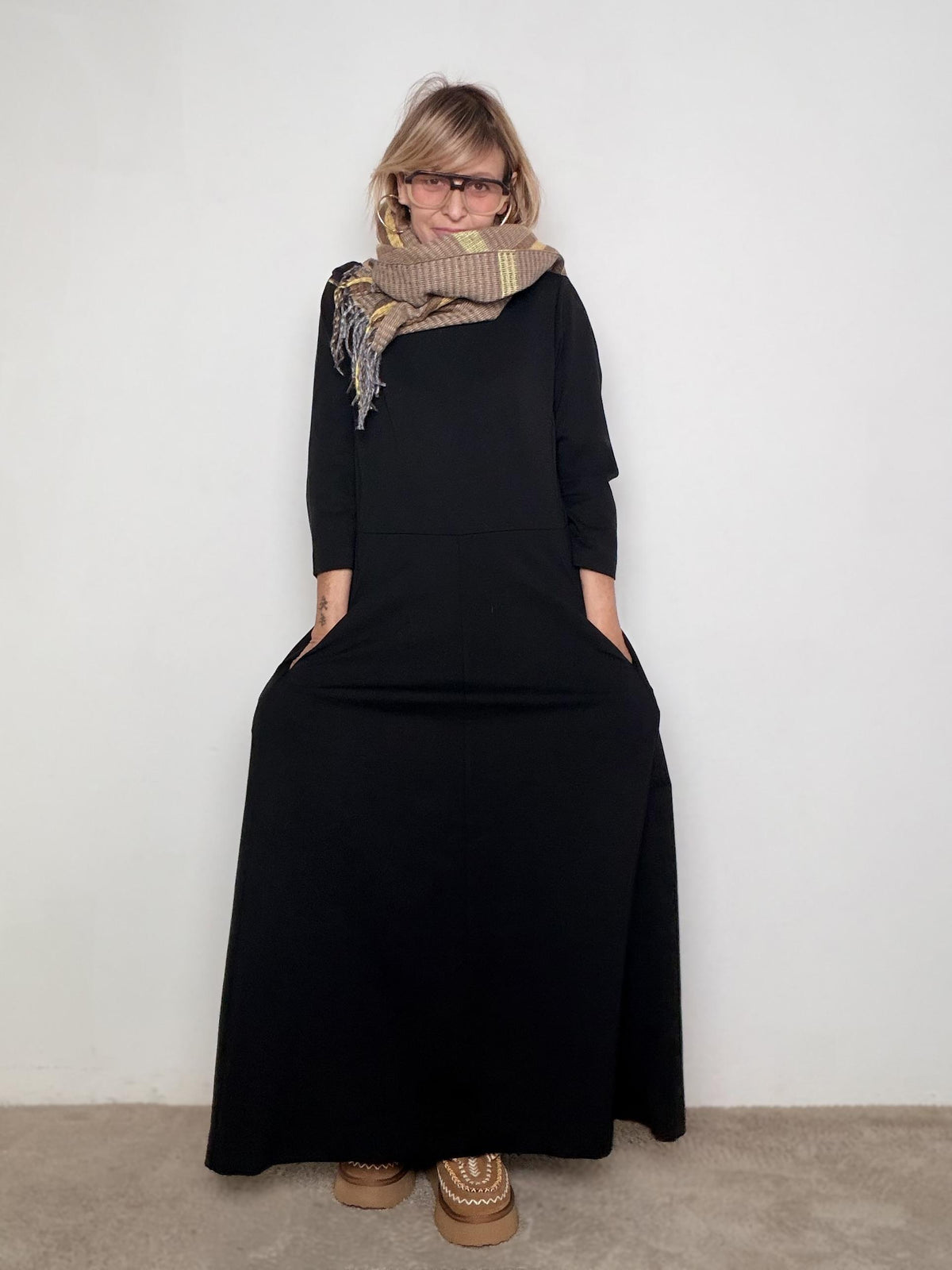 SUSY STAR - Abito Bengalina Charm NERO<BR/> ST88511PMV/ NERO SUSY STAR 