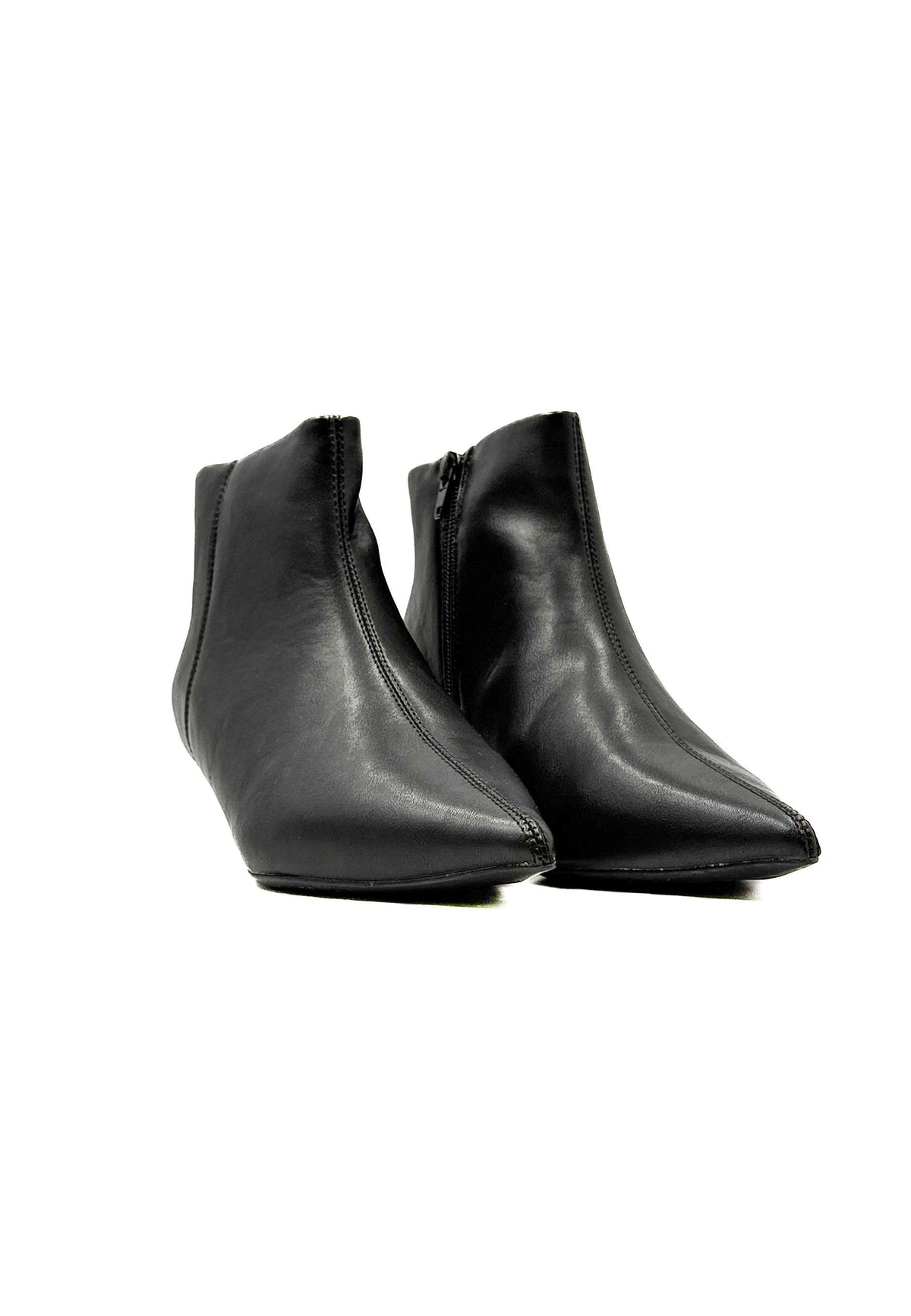 STIVALETTO NERO A PUNTA CON TACCO BASSO 2382-2/ NERO FEMALE 