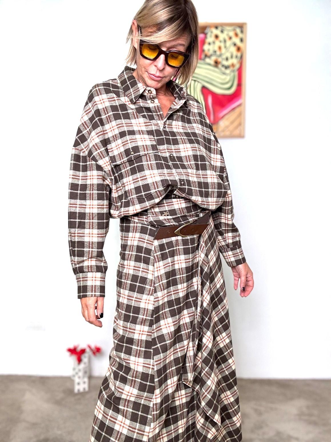 SOUVENIR - CAMICIA COUNTRY MICKEY S38M1203/ MORO SOUVENIR 