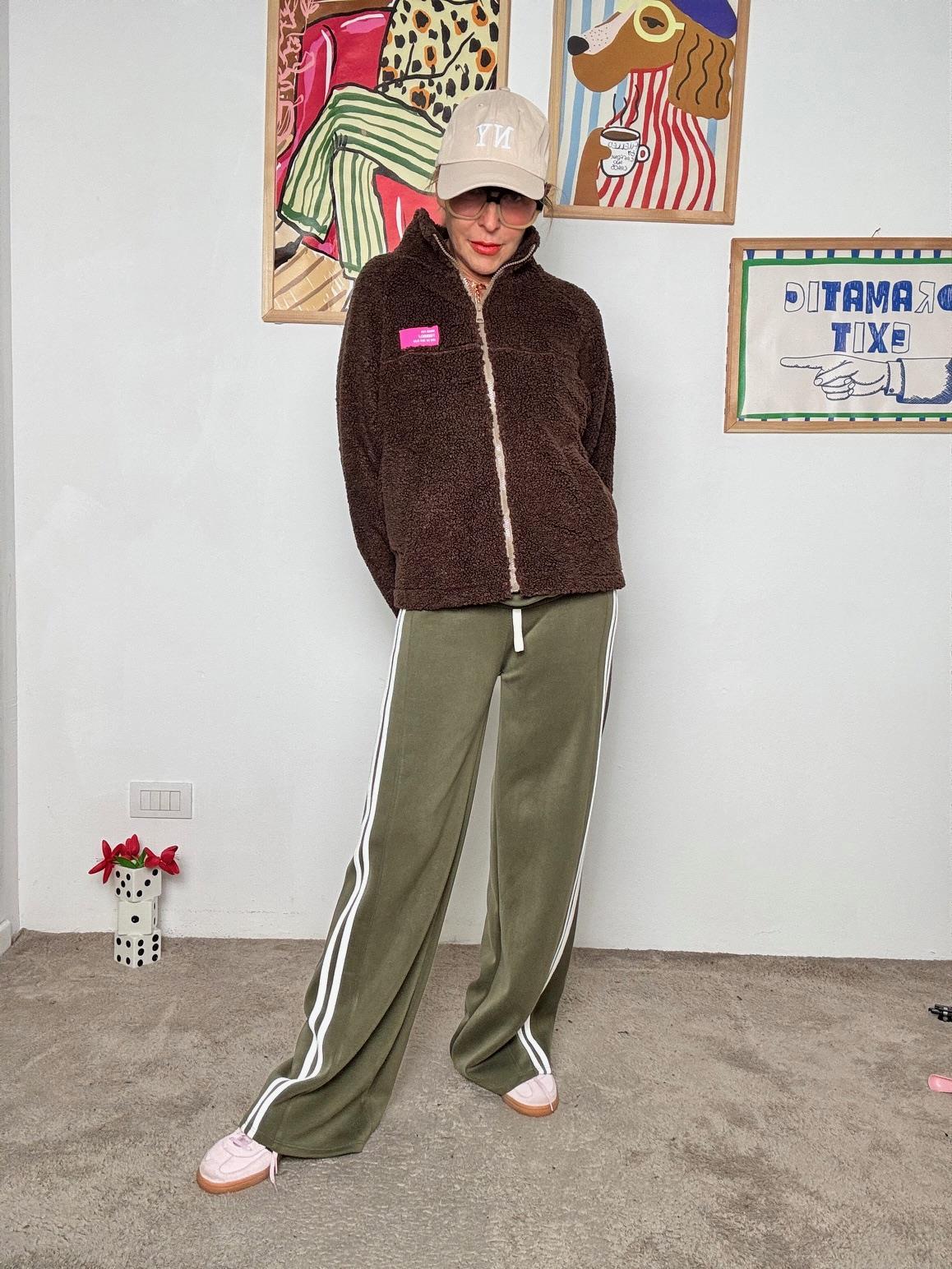 FEMALE - Teddy Zip Up Cozy Chic moro 23916/ MORO FEMALE 