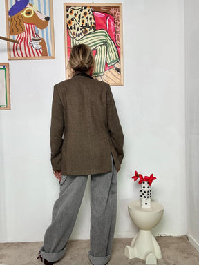 SOUVENIR - Jeans Cloudy Mood  Morbidezza urbana, spirito oversize C38S0025/ JEANS SOUVENIR 