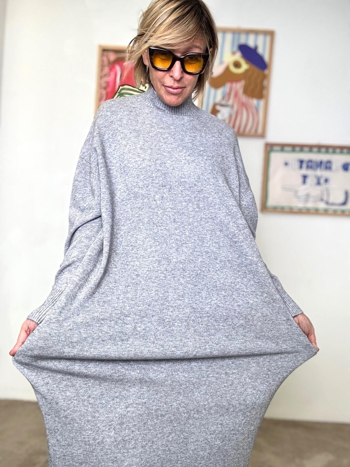 FEMALE - ABITO MUSE  ESSENZIALE E CHIC grigio ZM22038/ GRIGIO FEMALE 