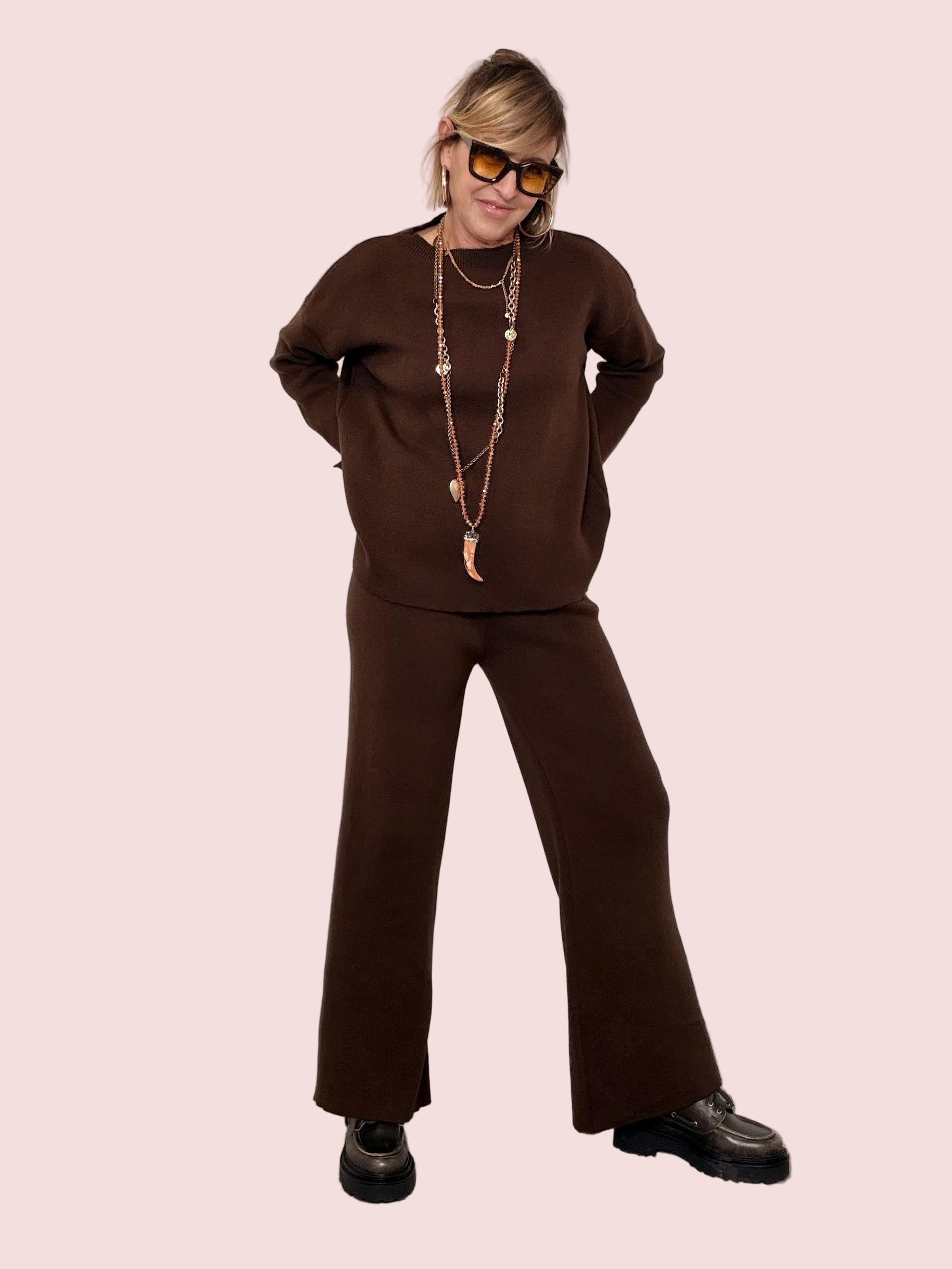 FEMALE - COMPLETO SOFT CHIC SET YH002/ MORO FEMALE 