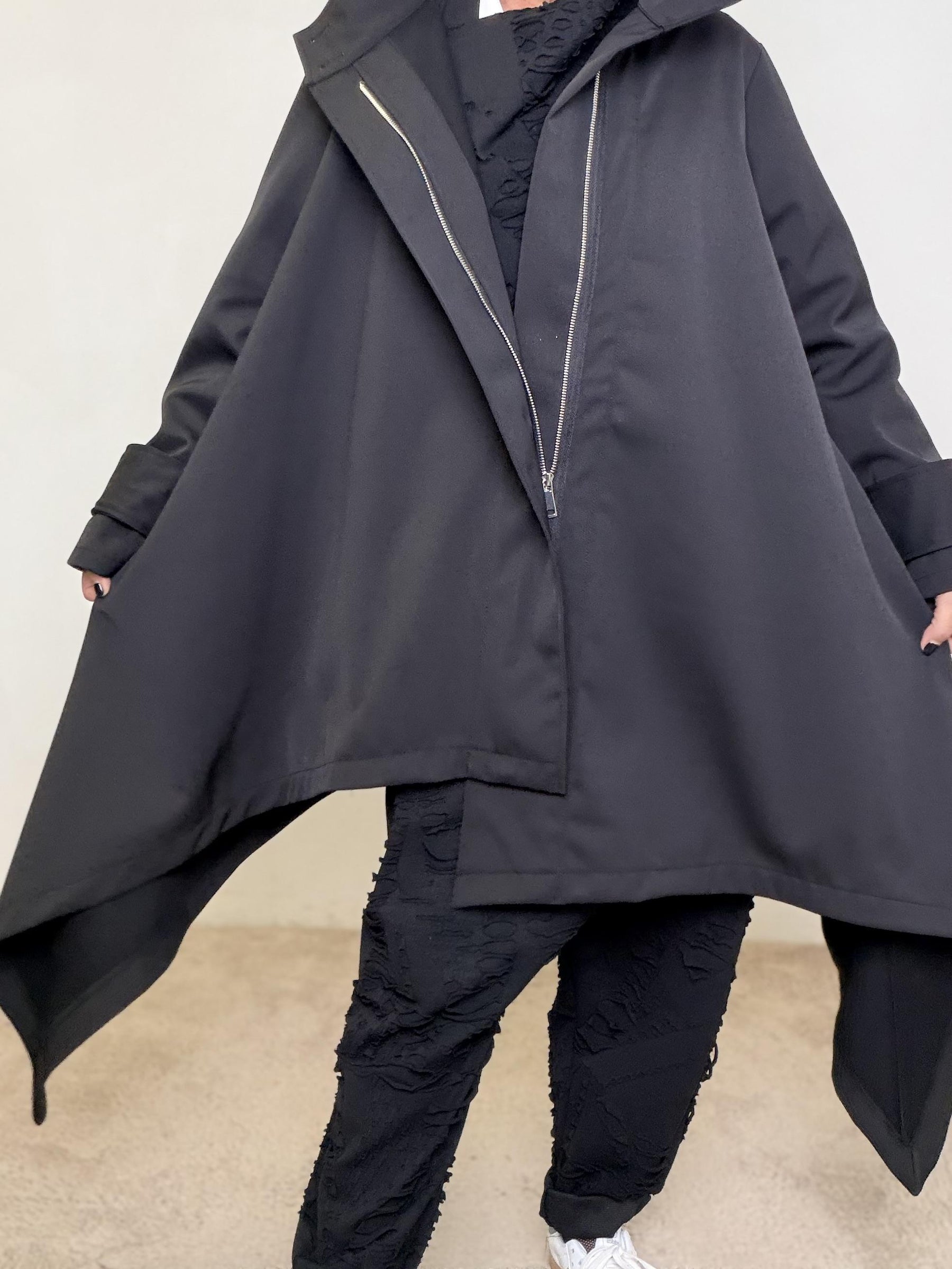 FEMALE - Impermeabile Urban Flow 9236/ NERO FEMALE 