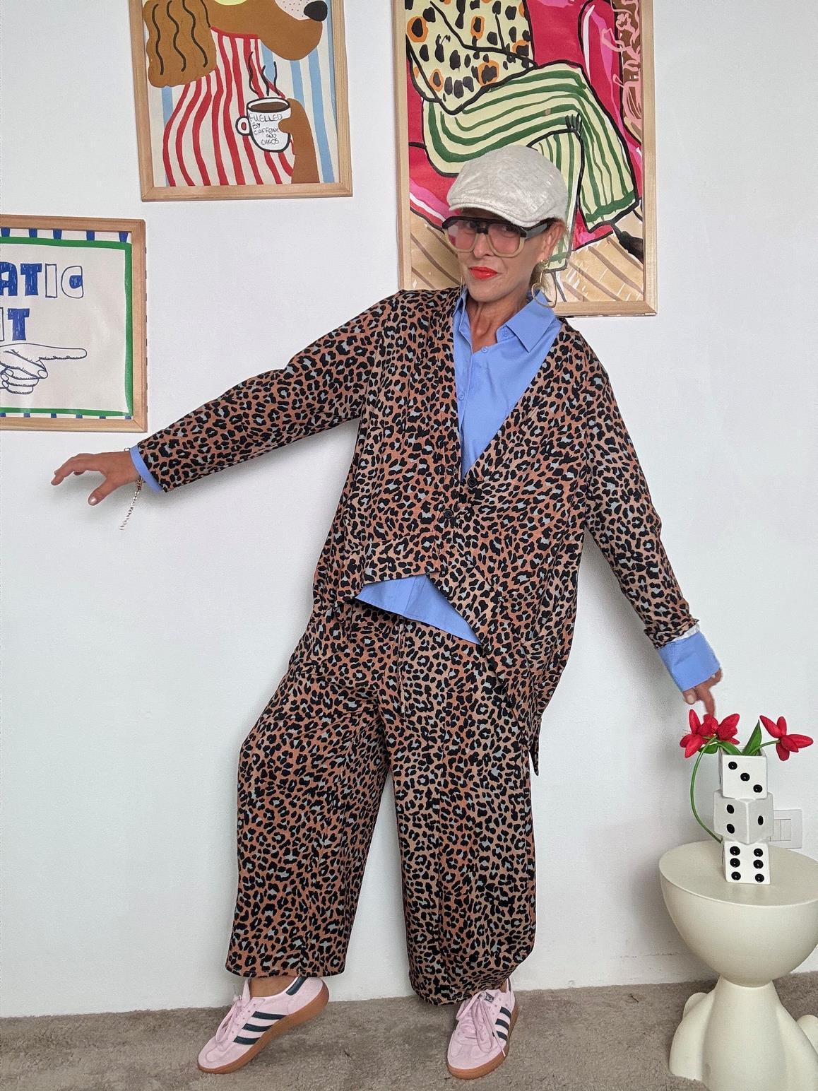 FEMALE - Giacca Animalier in Tessuto Morbido  Ruggisci con Stile! 38278YFE/ MACULATO FEMALE 