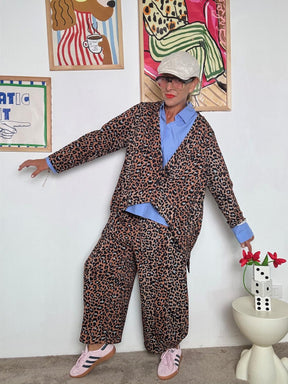 FEMALE - Giacca Animalier in Tessuto Morbido  Ruggisci con Stile! 38278YFE/ MACULATO FEMALE 