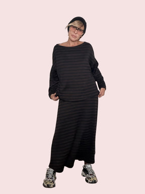 SOUVENIR - Maglia Stripe Mood MORO S37M1275/ MORO SOUVENIR 