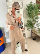 SUSY STAR - GILET LUNGO IN RASO - PLATINO STSUSY852/ PLATINO SUSY STAR 