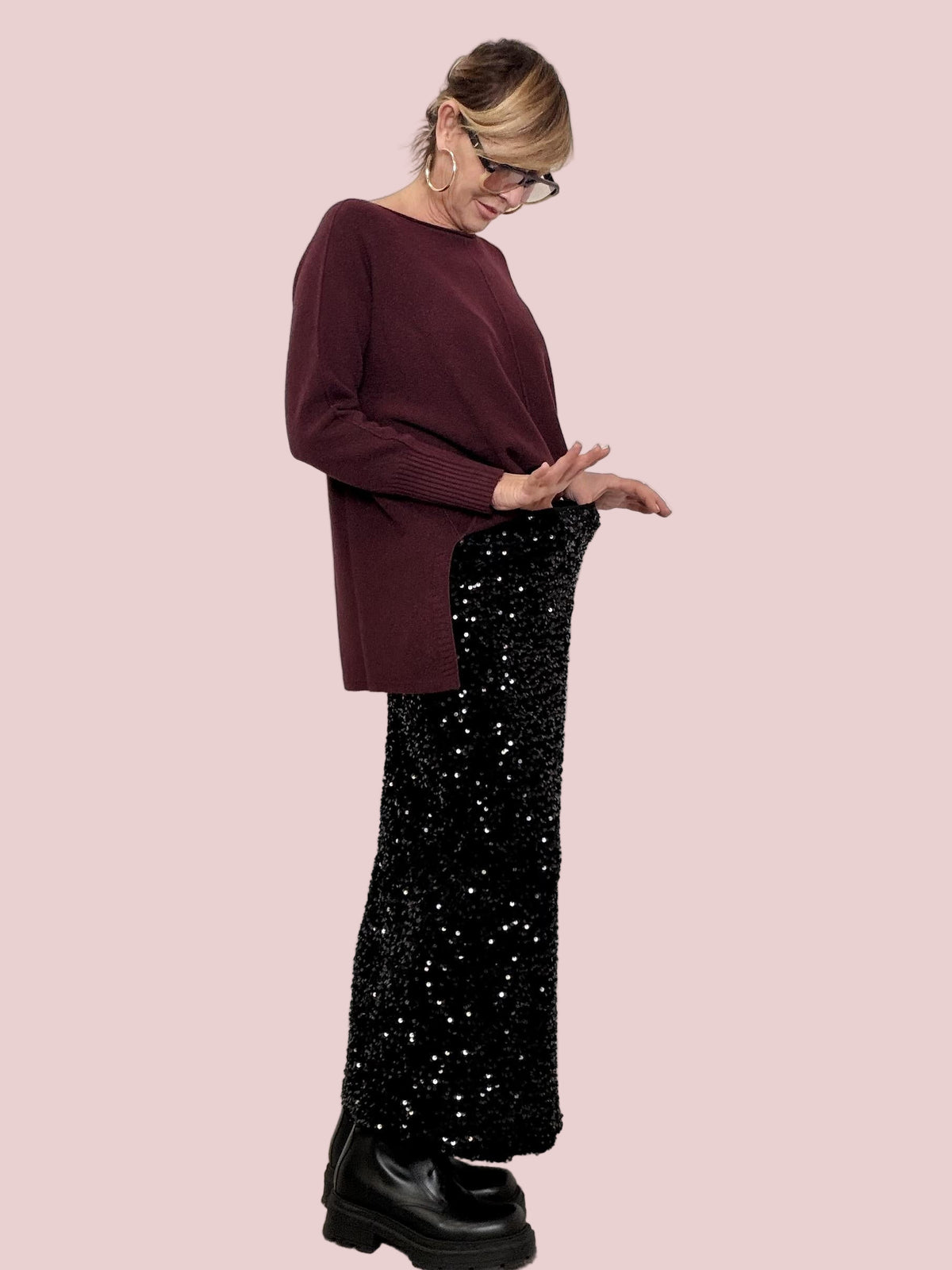 SUSY STAR - GONNA LUMINOSA PARTY MODE ST2434P/ NERO SUSY STAR 