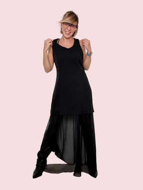 SUSY STAR - ABITO VELO SOFISTICATO STA118261/ NERO SUSY STAR 