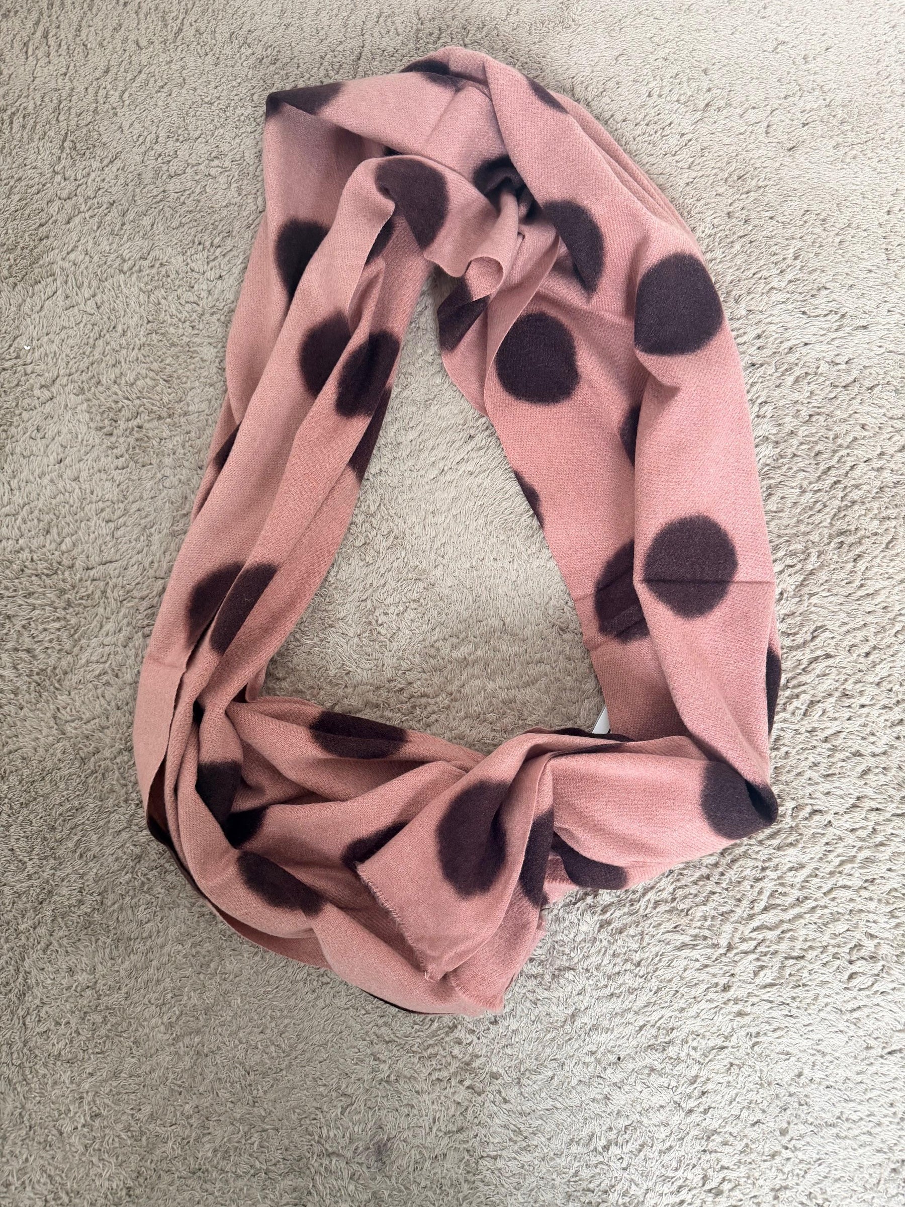 DEJA VU - SCIARPA A POIS ROSA A25MM902/ ROSA DEJA VU 