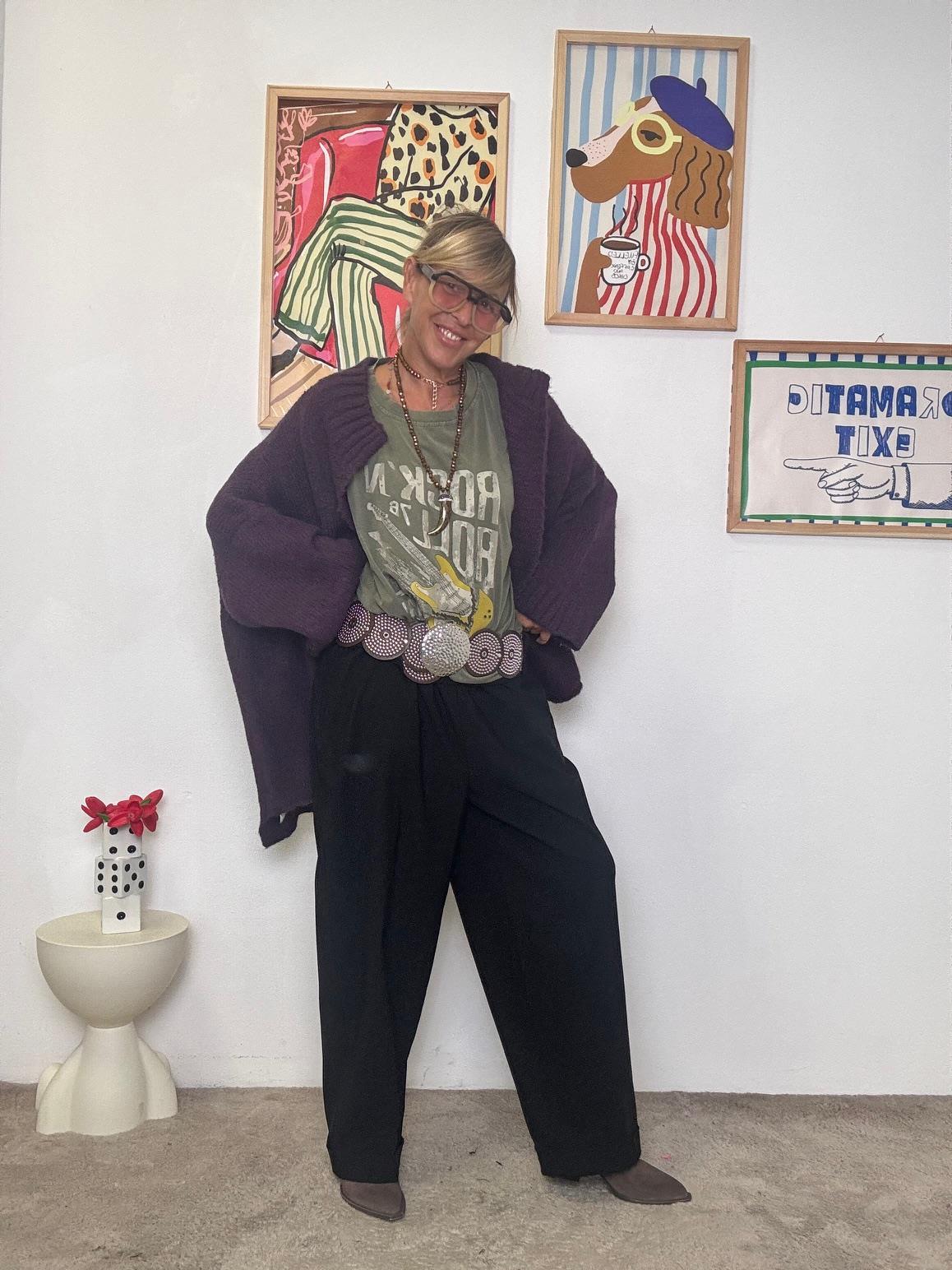 SUSY STAR - Pantalone nero in bengalina  Comfort ed eleganza everyday STLEVANTE/ NERO SUSY STAR 