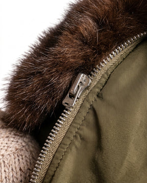 Bomber Jacket — Texture Detail Macro | Generated by Modelize