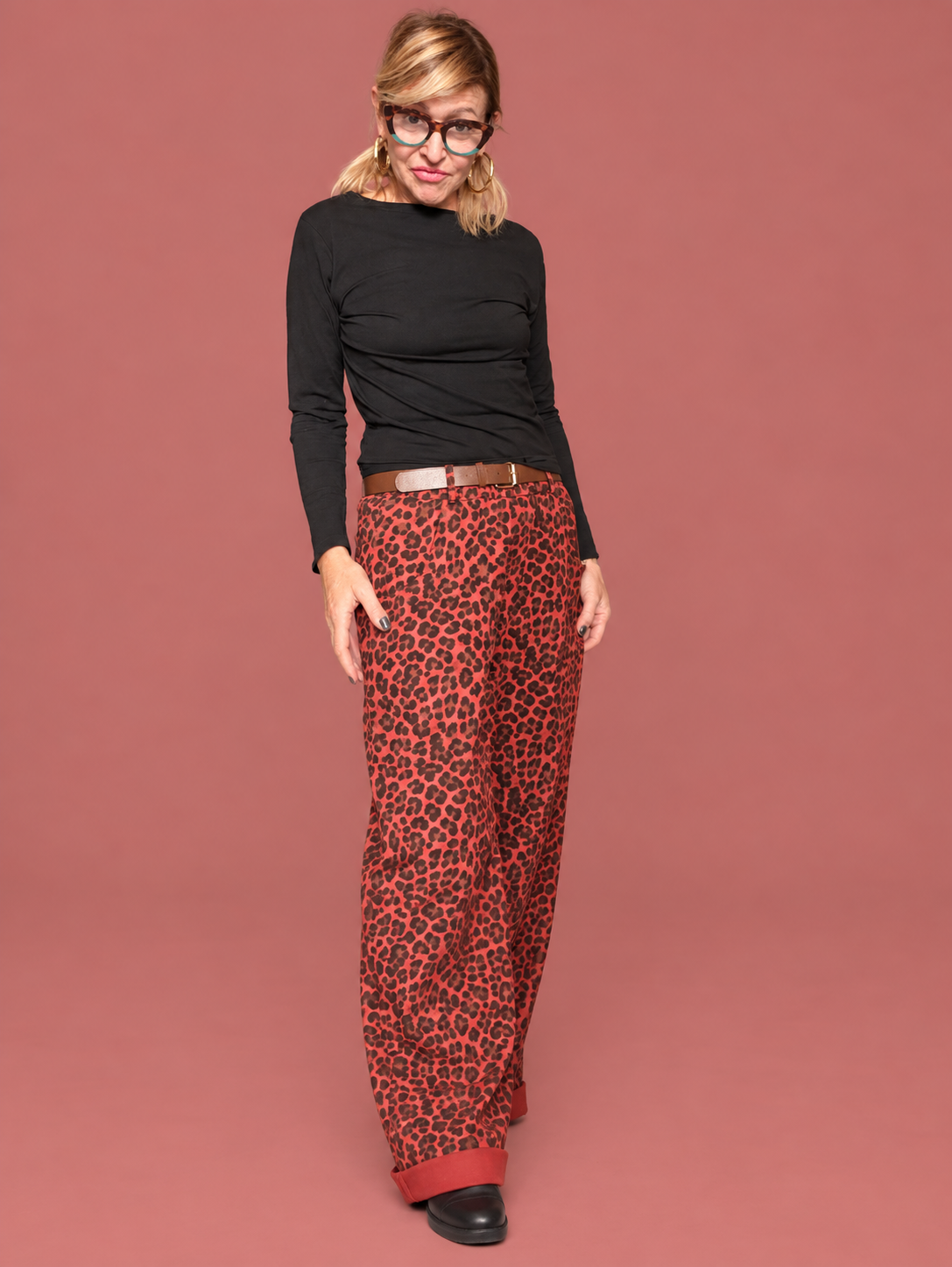 Pantalone Ovetto Animalier