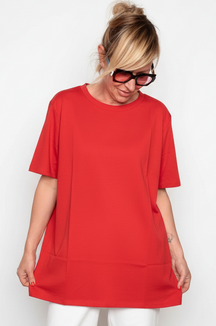 T-Shirt Oversize Rossa