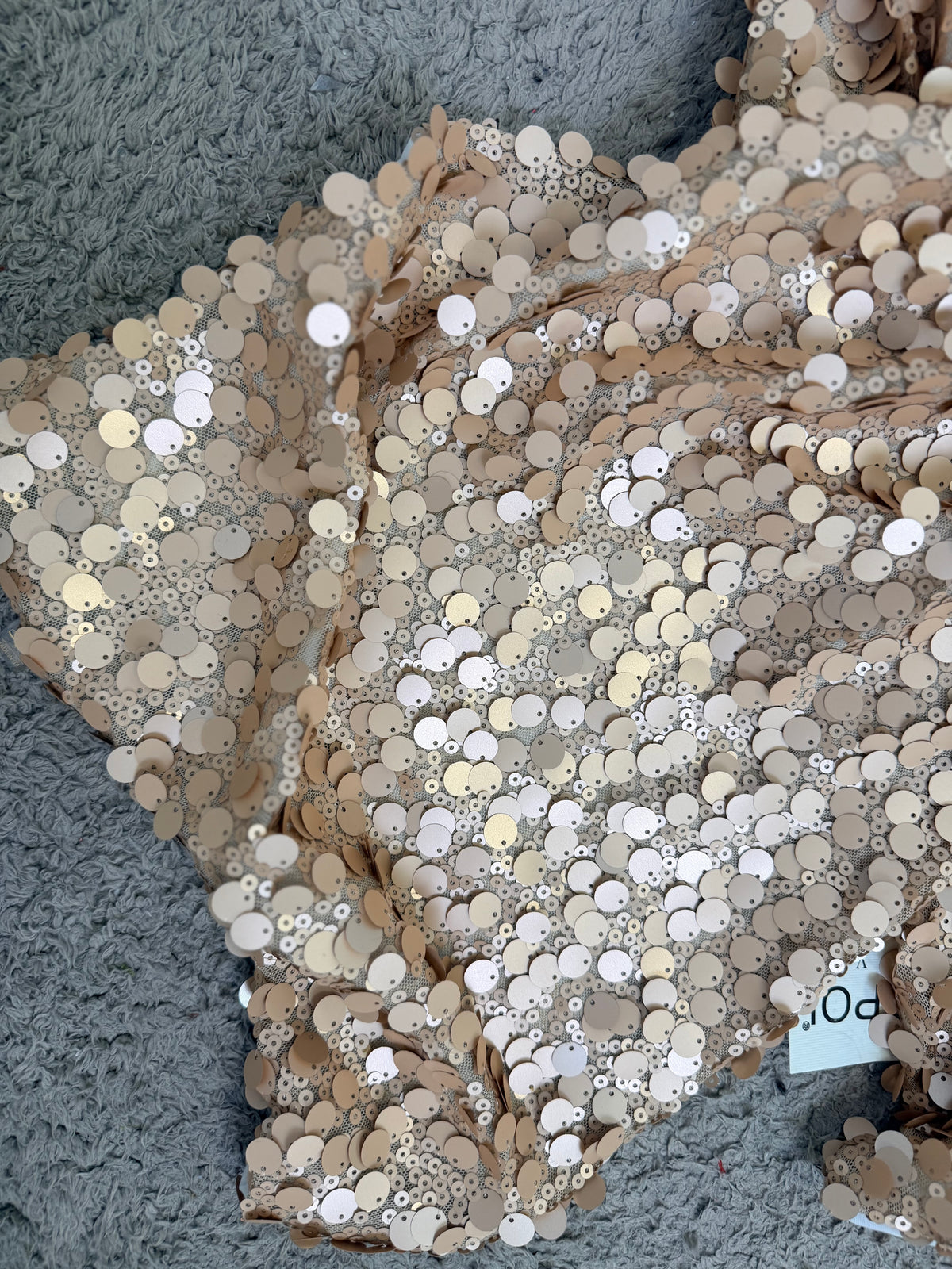 Stola Elegante Interamente Ricamata con Paillettes