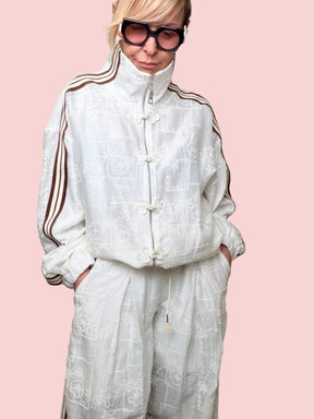 Pantalone Sangallo Palazzo con Bande Laterali